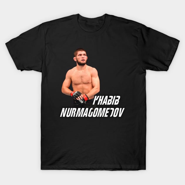 Khabib (The Eagle) Nurmagomedov - UFC 242 - 111201751 T-Shirt by Semenov